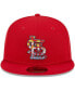Men's Red St. Louis Cardinals Script Fill 59FIFTY Fitted Hat