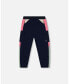 Фото #1 товара Toddler Girls Cargo Jogging Pant Navy - Toddler|Child