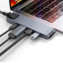 Фото #2 товара USB-разветвитель Baseus CAHUB-L0G Серый Чёрный/Серебристый