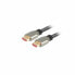 Фото #1 товара Кабель HDMI Lanberg CA-HDMI-30CU-0010-BK Чёрный 1 m