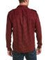 Фото #2 товара The Kooples Small Titanus Checks Wool Shirt Men's Red Xs