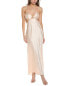 Фото #1 товара Платье макси из шелка THE SEI Slant Bias идеальное для женщин
