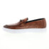 Фото #9 товара Robert Graham Catalonia RG5580S Mens Brown Loafers & Slip Ons Casual Shoes