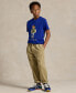 ფოტო #6 პროდუქტის Big Boys Polo Bear Cotton Jersey Tee