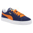 Фото #3 товара Puma Classic Suede X Bloodsport Lace Up Mens Blue Sneakers Casual Shoes 389534-