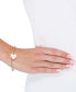 ფოტო #2 პროდუქტის Heart Pendant Chain Bracelet in 10k Gold