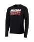 ფოტო #3 პროდუქტის Men's '47 Black Arizona Cardinals Shadow Super Rival Long Sleeve T-shirt