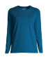 ფოტო #1 პროდუქტის Women's Tall Relaxed Supima Cotton T-Shirt
