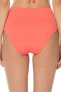 Фото #2 товара ISABELLA ROSE Women's 172473 Mesh Lace High Waist Bikini Bottom Size M