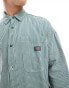 Dickies hickory striped shirt in green