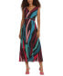 Фото #1 товара Women's Printed Pleated Maxi Dress