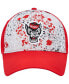 Фото #3 товара Men's Gray, Red NC State Wolfpack Love Fern Trucker Snapback Hat