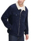 Men's Fleece-Lined Corduroy Trucker Jacket