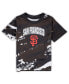 ფოტო #3 პროდუქტის Toddler Boys and Girls Brown, Orange San Francisco Giants Stealing Homebase 2.0 T-shirt and Shorts Set