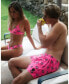 Men's Baewatch Neon Pink Swim Shorts