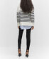 ფოტო #2 პროდუქტის Women's Oversize V-neck Jumper