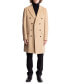 Фото #7 товара Men's Classic and Contemporary Double Breasted Overcoat