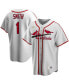 Фото #1 товара Men's Ozzie Smith White St. Louis Cardinals Home Cooperstown Collection Player Jersey