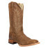 Justin Boots Hombre 13" Wide Square Toe Cowboy Mens Brown Casual Boots JP2505