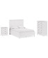 Фото #1 товара Hedworth Queen Bed 3pc (Queen Bed + Chest + Nightstand)