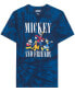 Фото #1 товара Men's Mickey Friends Wash Graphic T-shirt