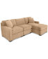 Фото #18 товара Radley 3-Piece Fabric Chaise Sectional Sofa, Created for Macy's