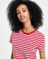 ფოტო #4 პროდუქტის Women's The Perfect Crewneck Cotton T-Shirt