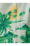 Фото #38 товара Пижама Koton Tropical Printed Button-Down Shortsleeve