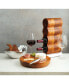 Nambe Curvo 17.25" Wood Wine Storage Rack