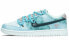 Фото #3 товара 【定制球鞋】 Nike Dunk Low 情人节限定 礼盒 玫瑰 晕染天空 甜美清新 低帮 板鞋 女款 蓝灰粉 / Кроссовки Nike Dunk Low DD1503-109