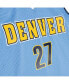 ფოტო #11 პროდუქტის Mitchell Ness Men's Jamal Murray Powder Blue Denver Nuggets 2016/17 Throwback Swingman Jersey