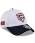 Фото #2 товара Men's White/Navy Chicago Bears 2024 NFL Training Camp 9FORTY Adjustable Hat