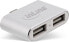 Фото #1 товара HUB USB InLine 2x USB-A 2.0 (33291I)