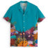 SCOTCH & SODA Placement Print Tencel short sleeve shirt