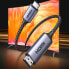 Фото #2 товара Кабель HDMI UGreen CM565 USB-C - HDMI 2.1 8K 60Hz 1.5м серый