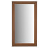 Wall mirror Golden Wood Glass 64,3 x 84,5 x 1,5 cm (2 Units)