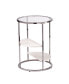 Фото #1 товара Cabot Round Side Table with Faux Stone