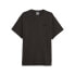 Puma Above The Clouds Crew Neck Short Sleeve T-Shirt Mens Black Casual Tops 6219