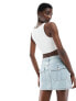 Guess Originals co-ord cargo denim skirt in light wash Light Wash Denim, W30 - фото #9