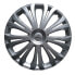 Фото #1 товара Колпаки для колес ALCAR Riva серебро 16 дюймов