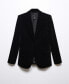 Фото #5 товара Women's Velvet Blazer