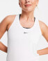 Фото #3 товара Nike Training One Dri-FIT slim tank in white