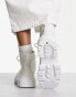 Timberland greyfield fabric boots in white