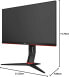 Фото #58 товара AOC Gaming CQ27G2U 27-inch QHD Curved Monitor, 144 Hz, 1 ms, FreeSync Premium (2560 x 1440, HDMI, DisplayPort, USB Hub) Black/Red