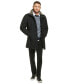 Men's Urban Walker Coat with Detachable Faux Rabbit Fur at Interior Collar