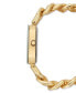 Фото #2 товара Women's White & Gold-Tone Link Bracelet Watch 26mm Set, Created for Macy's