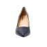 Фото #3 товара Trotters Noelle T1714-400 Womens Blue Narrow Leather Pumps Heels Shoes 7