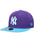 Men's Purple New York Yankees Vice 59FIFTY Fitted Hat