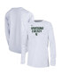 Фото #1 товара Youth White Michigan State Spartans 2024 On-Court Bench Energy T-Shirt