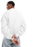 Фото #5 товара Tommy Jeans boxy new classics crew neck sweatshirt in white